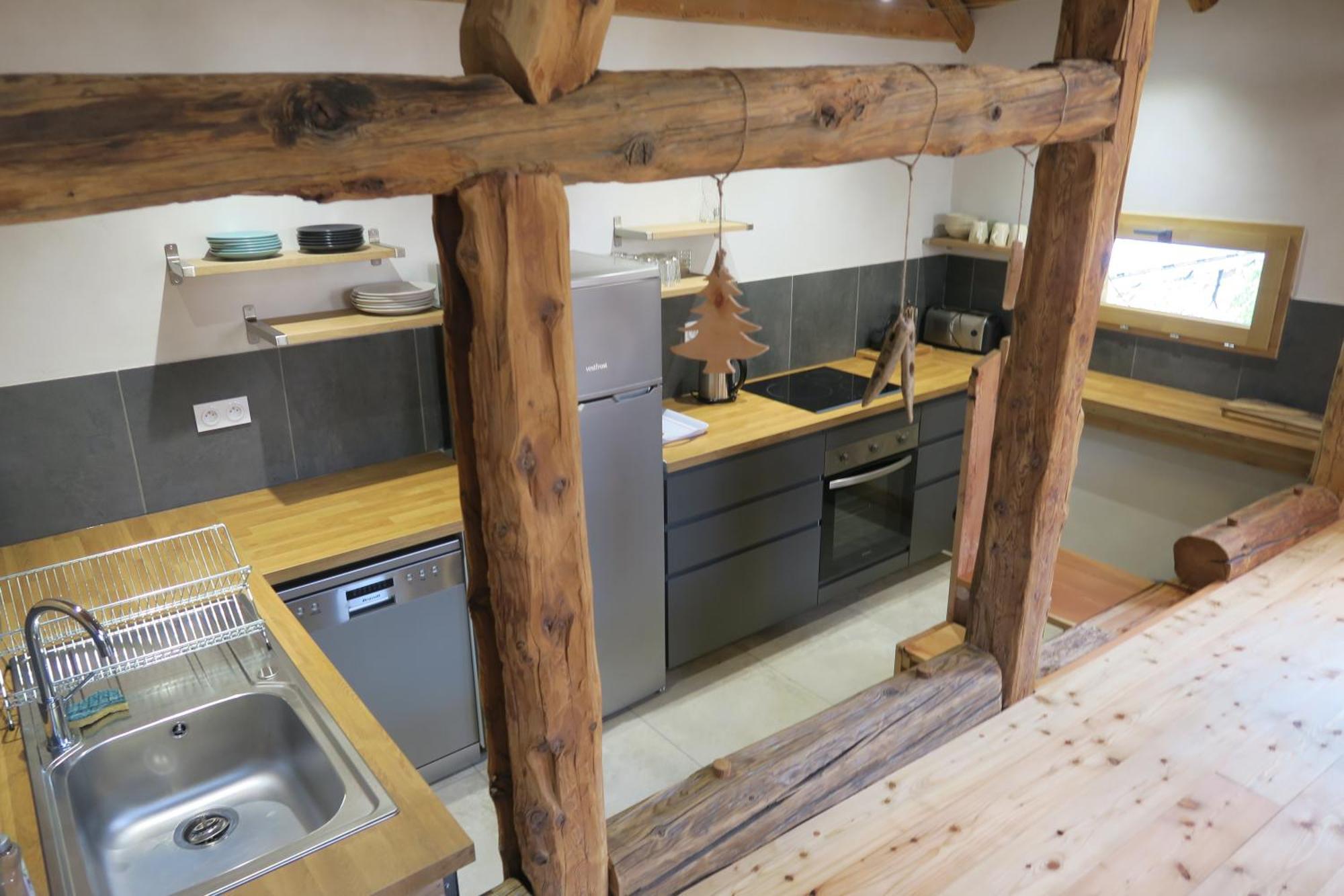 Appartement Le Grenier 1746 à Névache Extérieur photo